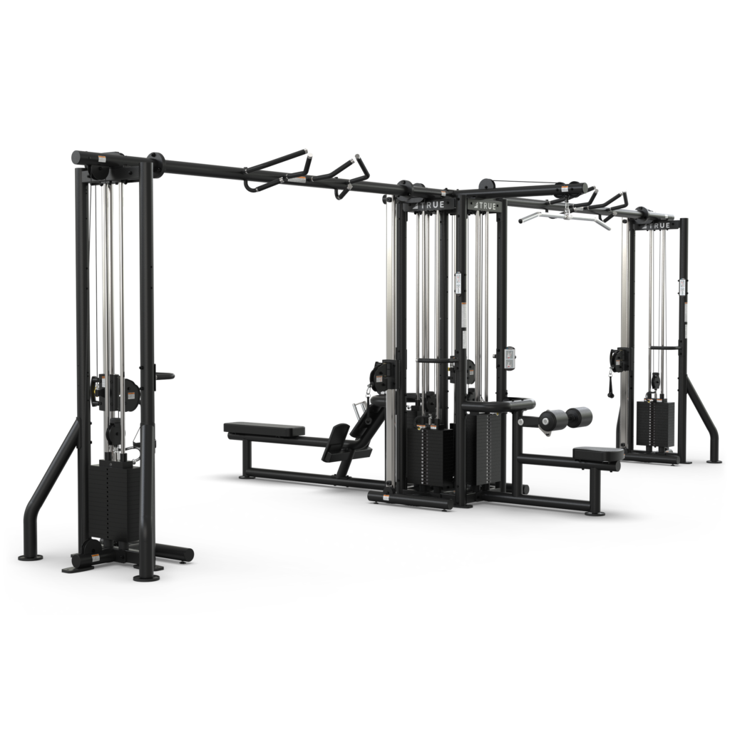 TRUE FITNESS Modular Frame With Dual Cable Crossovers