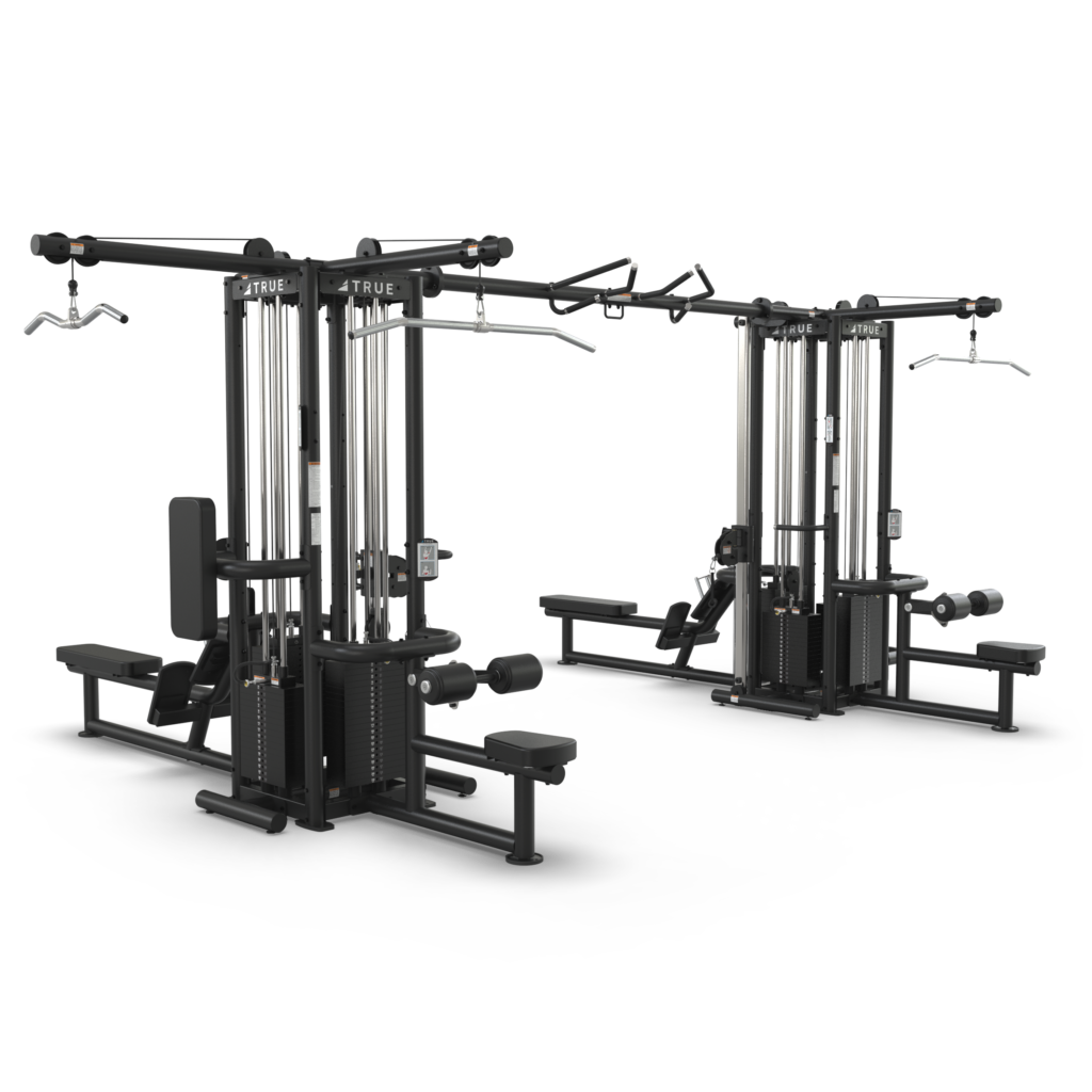 TRUE FITNESS Dual Modular Frame With Cable Crossover