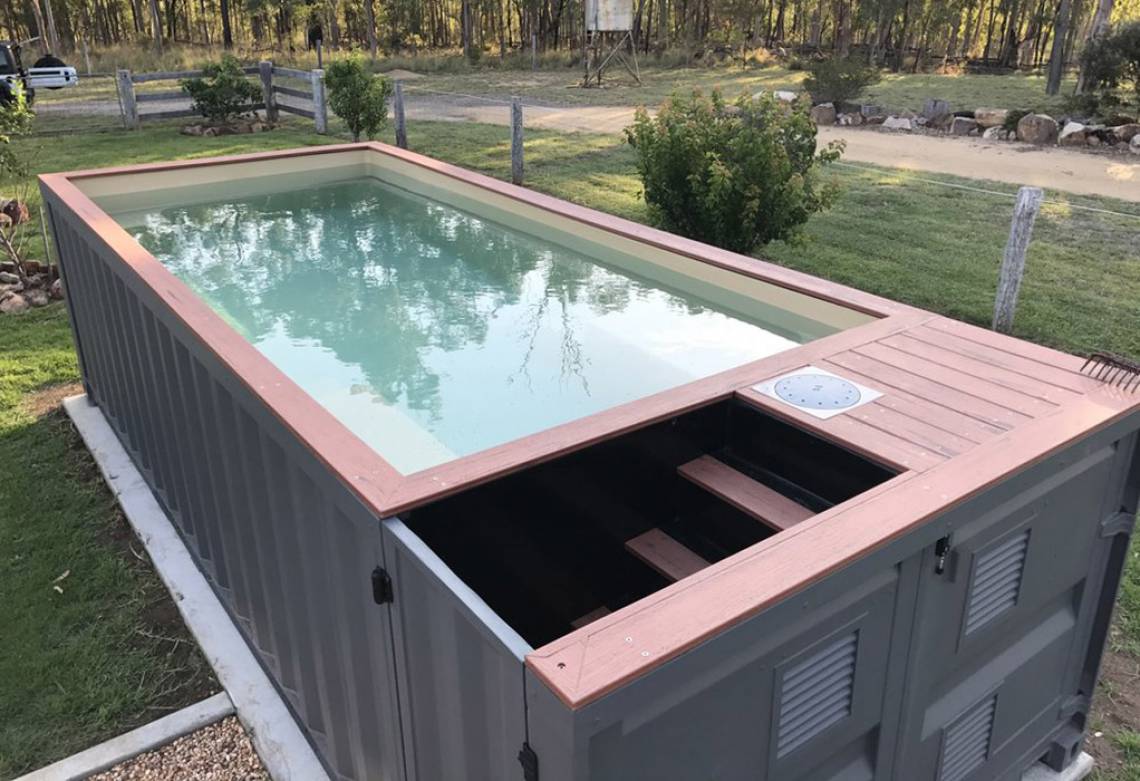 Cube Container Pool