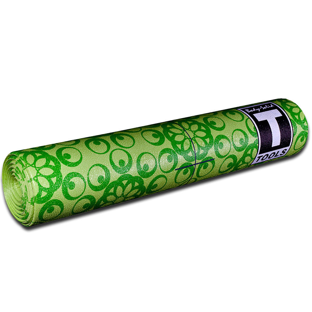 Body-Solid Tools 6 mm Premium Yoga Mat, 2' x 5'-8"
