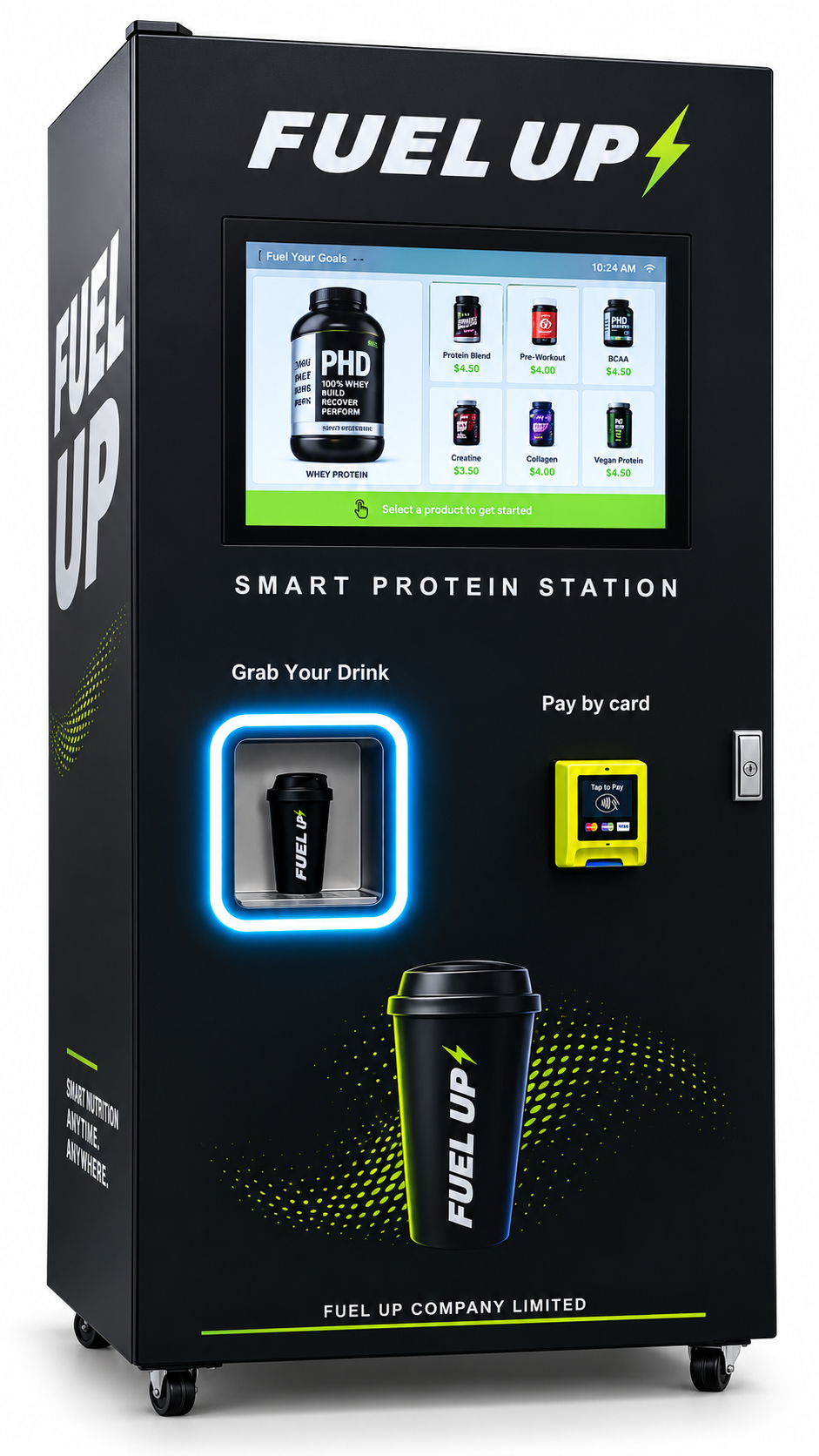 Smart Protein Shake Vending Machine