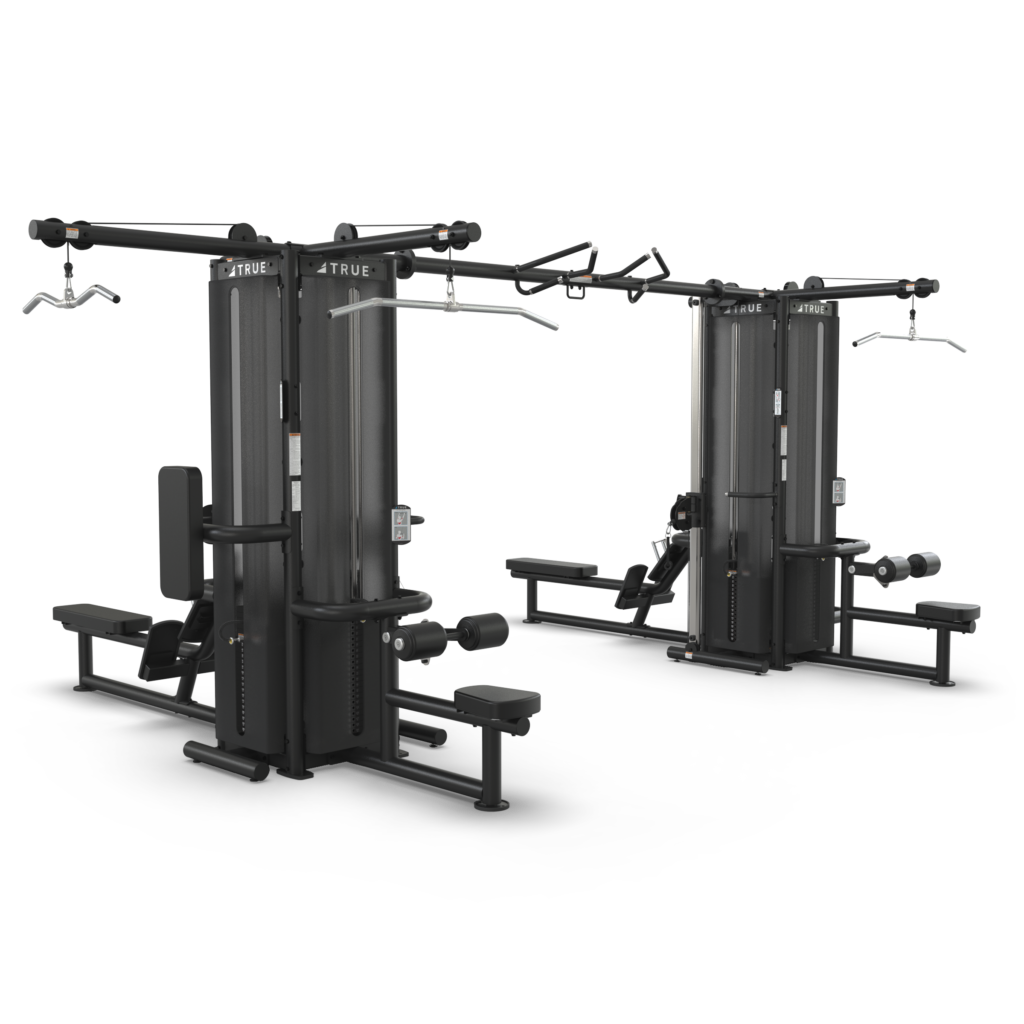 TRUE FITNESS Dual Modular Frame With Cable Crossover