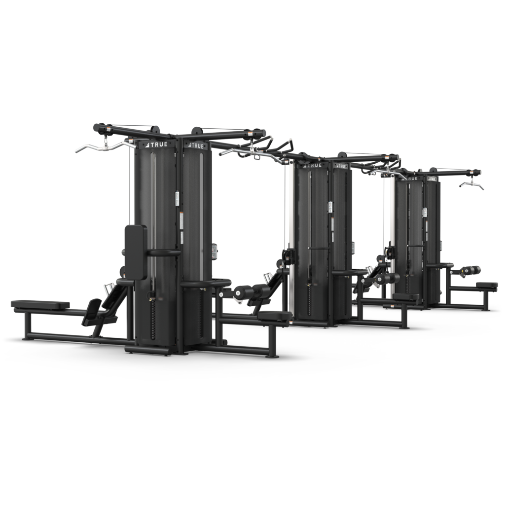 TRUE FITNESS 3 Modular Frames With Dual Cable Crossovers