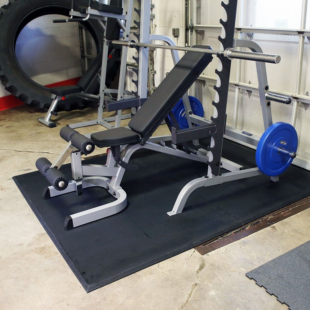 BigLok 6' x 8' Rubber Platform Mat, 3/4