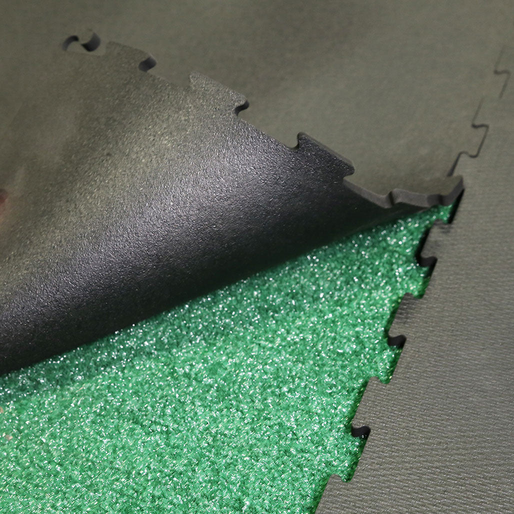 8' x 8' Interlocking Tile Mat, 9mm Thick