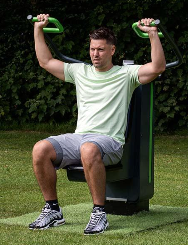 NEW Resistance Shoulder Press Outdoor Gym Equipment