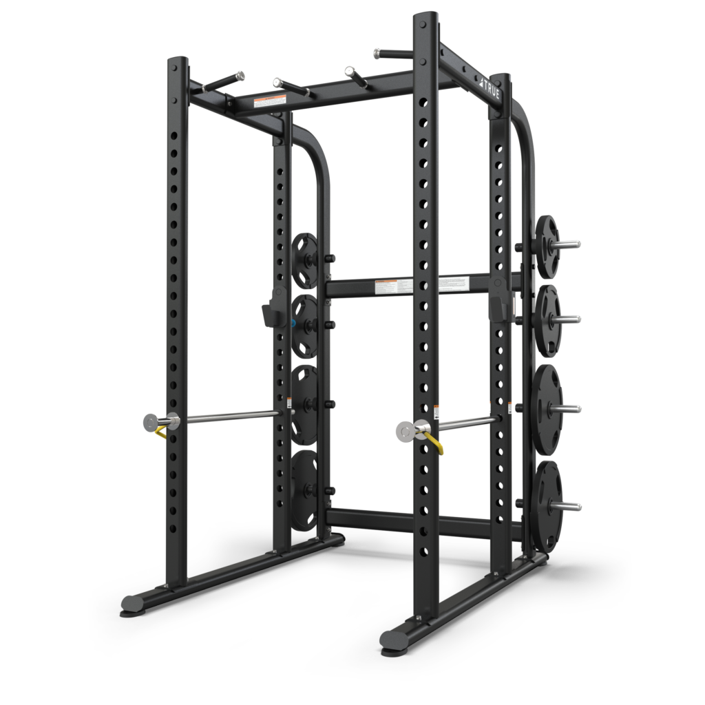 TRUE FITNESS XFW-7900 Power Rack With Plate Holders