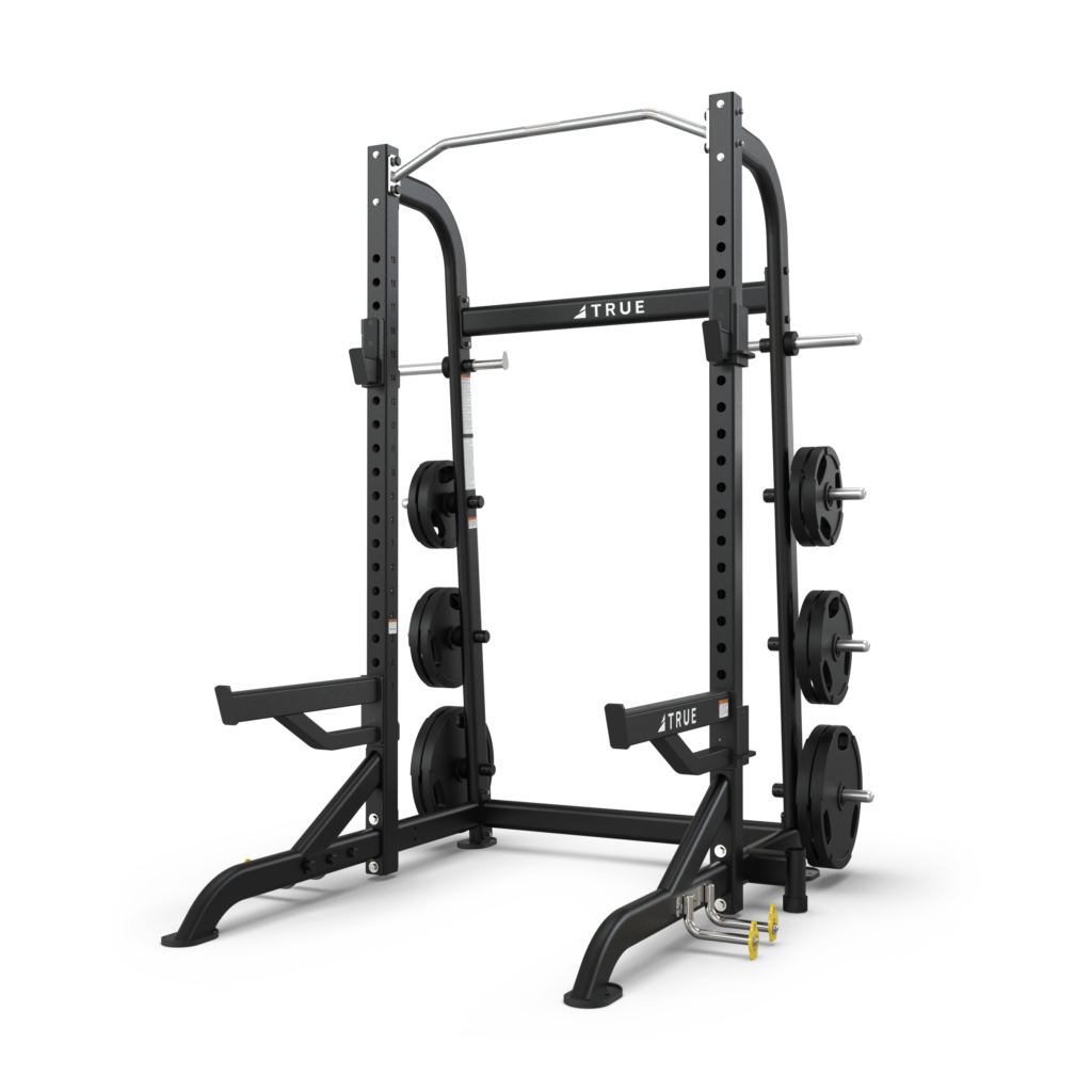 TRUE FITNESS XFW-8100 Half Rack With Plate Holders