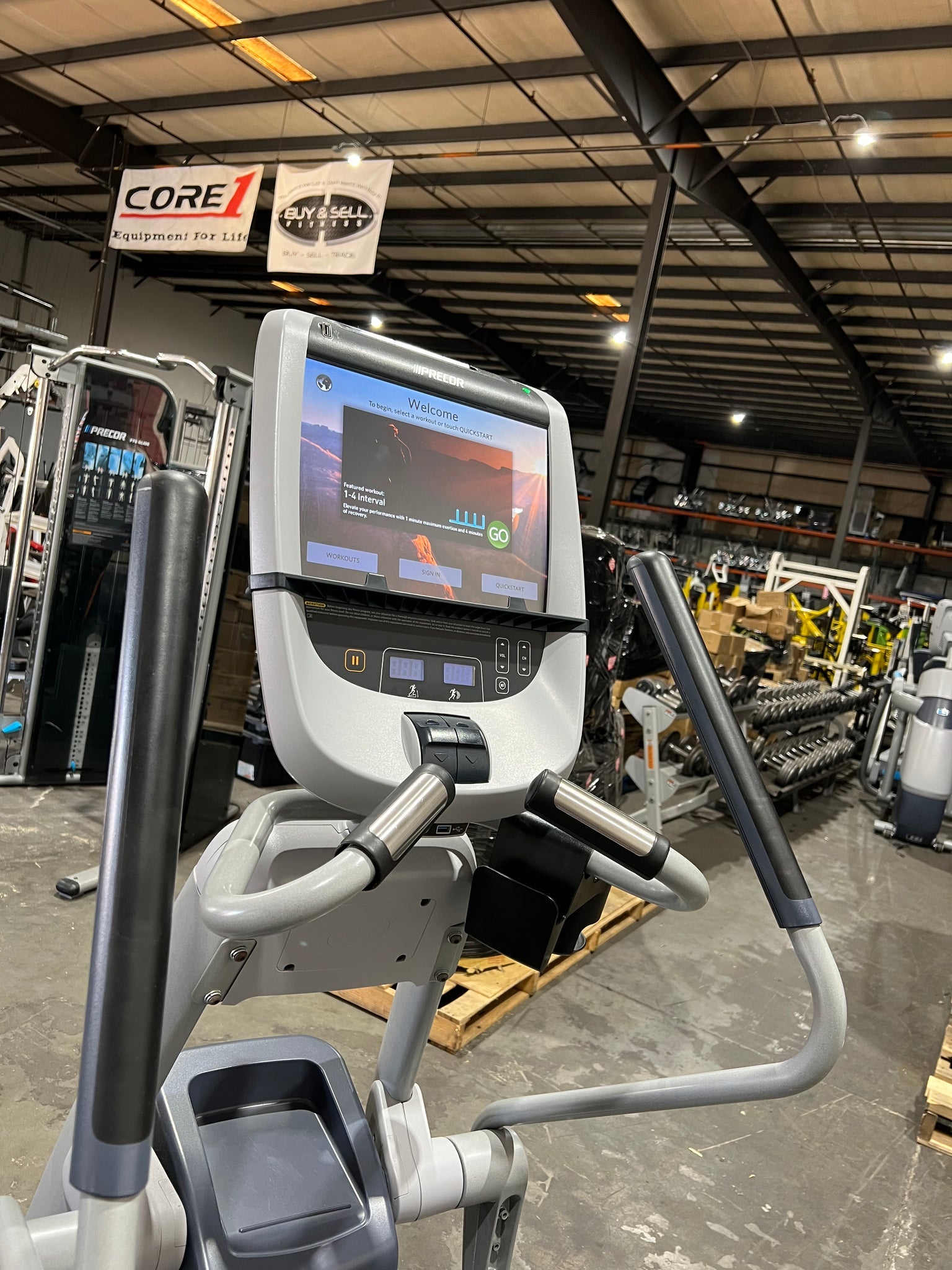 Precor 885 Elliptical P80 Console - REFURBISHED